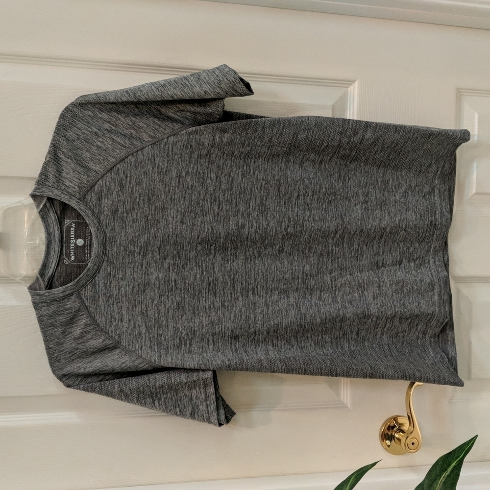 White Sierra Men's Short Sleeve Performance Shirt Size Small